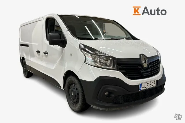 Renault Trafic dCi 125 TwinTurbo L2H1 6,0 m3 * ALV | PA-Lämmitin | Vetokoukku | Peruutuskamera * Image 1